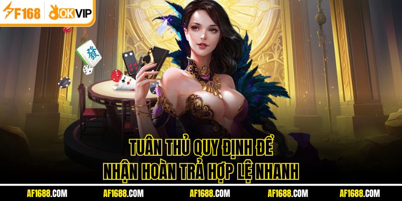 Tuân thủ quy định để nhận hoàn trả hợp lệ nhanh